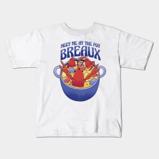 Crawfish Pot P R t shirt Kids T-Shirt